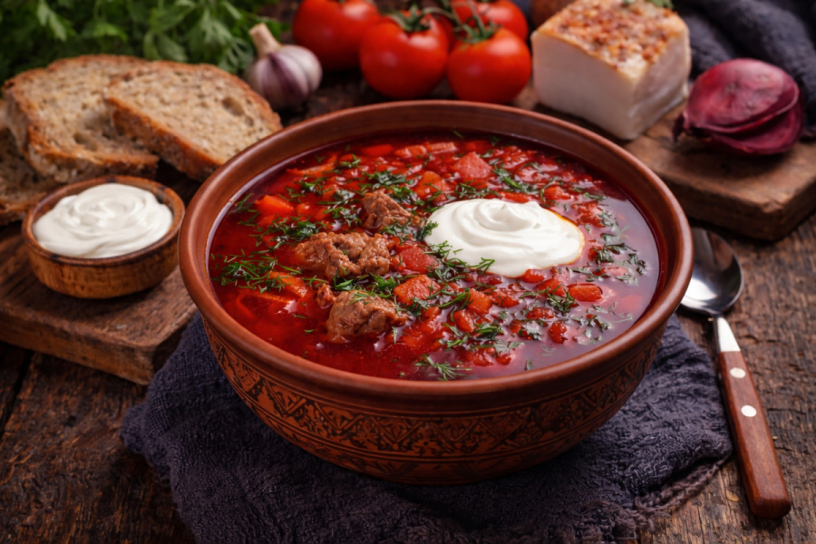 Борщ український – рецепт