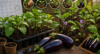 Коли садити баклажани