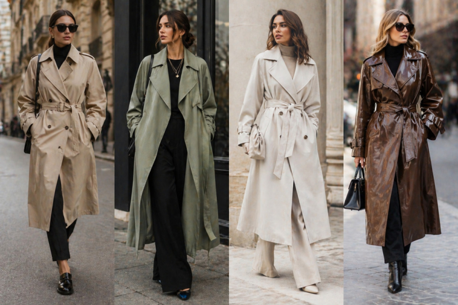 Модні жіночі плащі 2026