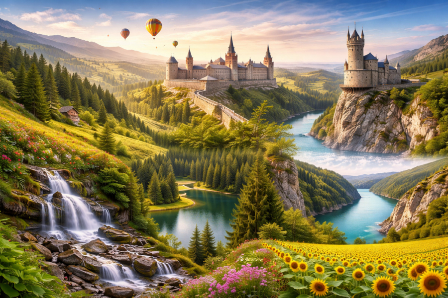 Самые красивые места Украины