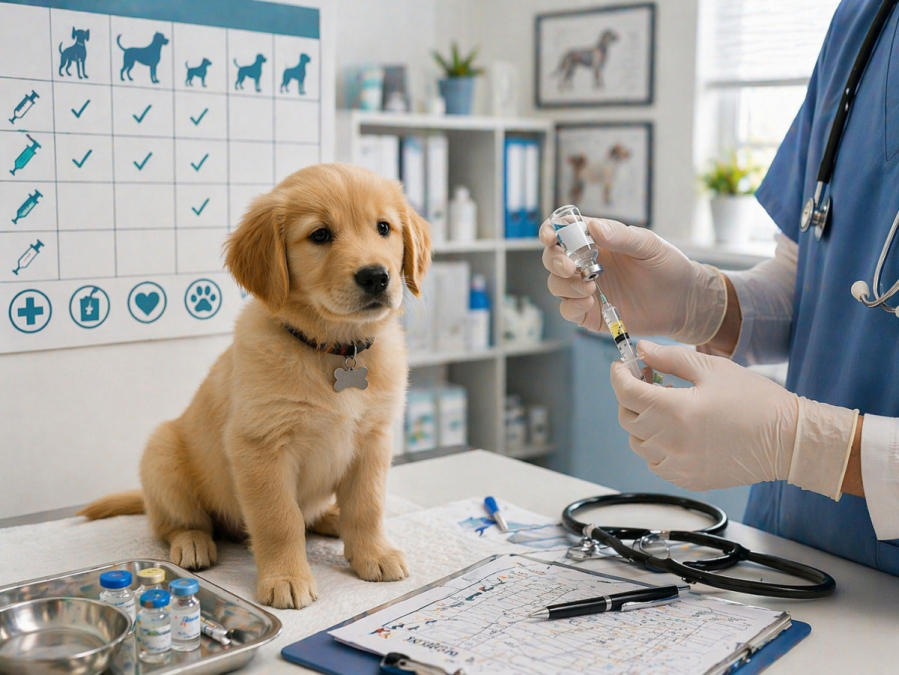 Щеплення для собаки – графік