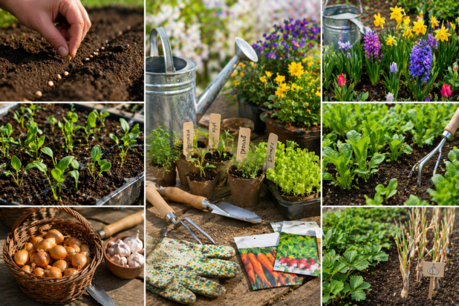 Что сажать в апреле