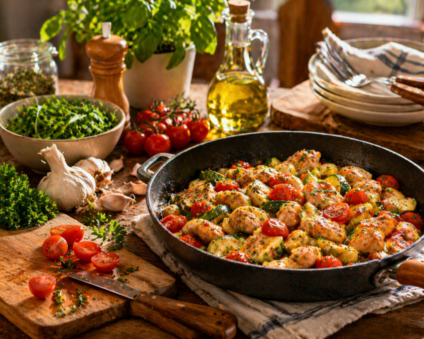 Швидка вечеря з простих продуктів