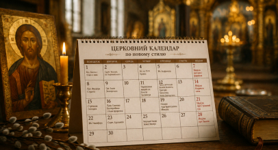 Церковный календарь по новому стилю