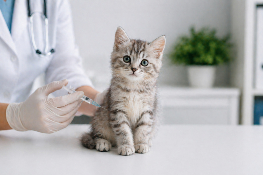Вакцинація котів – календар