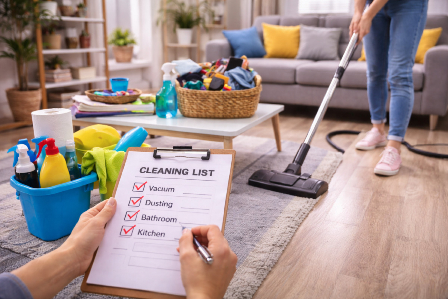Як швидко прибрати квартиру