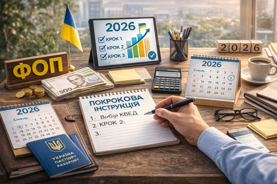 Як відкрити ФОП у 2026 році – покрокова інструкція