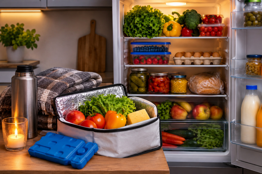 Як зберегти продукти в холодильнику без світла