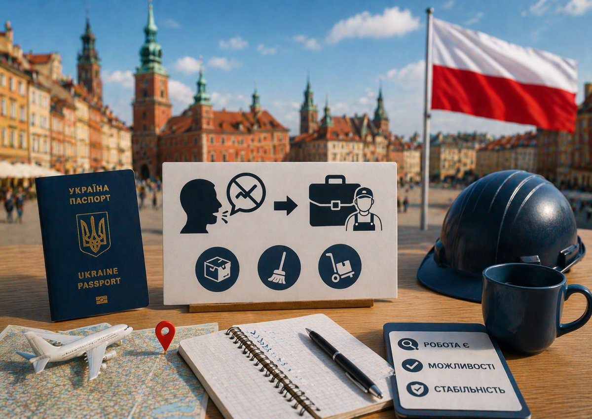 Чи можна знайти роботу в Польщі без знання мови Чи можна знайти роботу в Польщі без знання мови