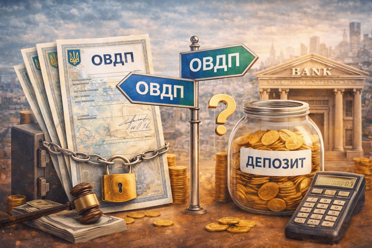 Чим ОВДП відрізняються від депозиту