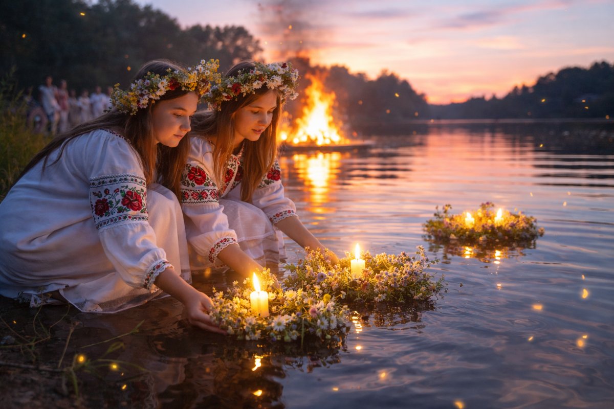 Чому дівчата пускають вінки на воду Чому дівчата пускають вінки на воду