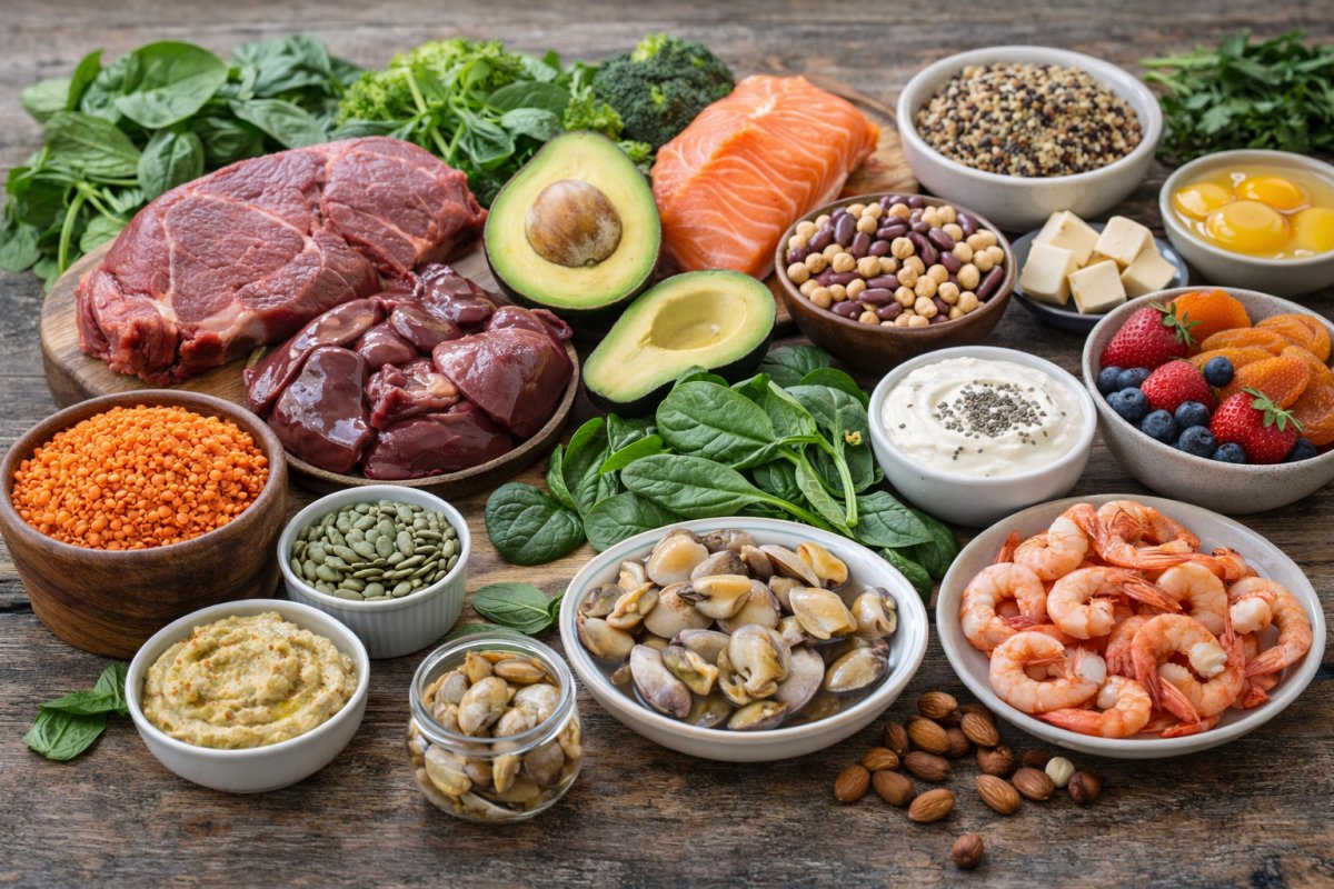 Дієта при дефіциті заліза у жінок