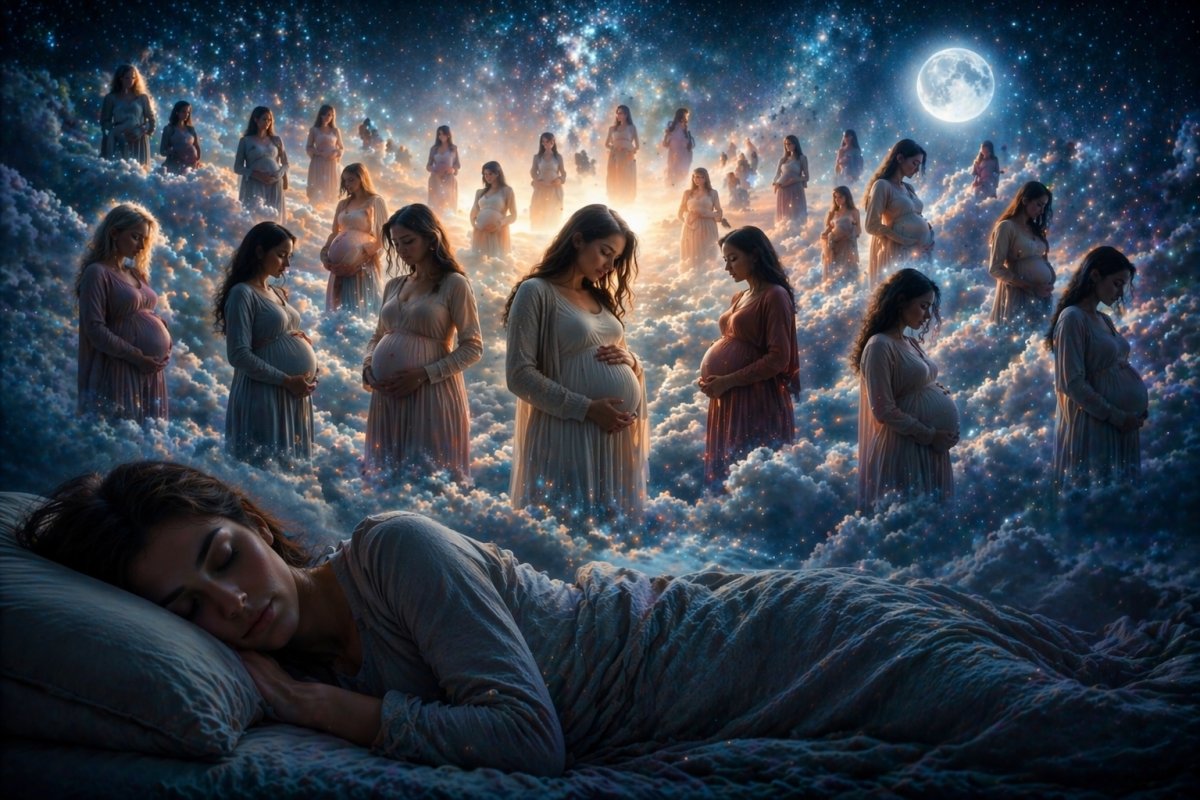 К чему снится много беременных женщин