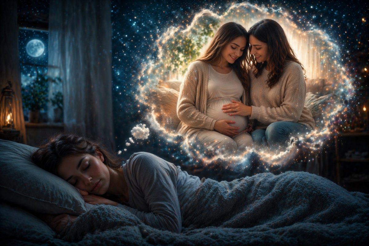 К чему снится беременная сестра