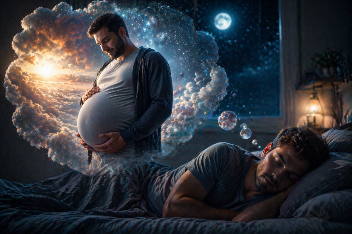 До чого сниться великий живіт чоловіку