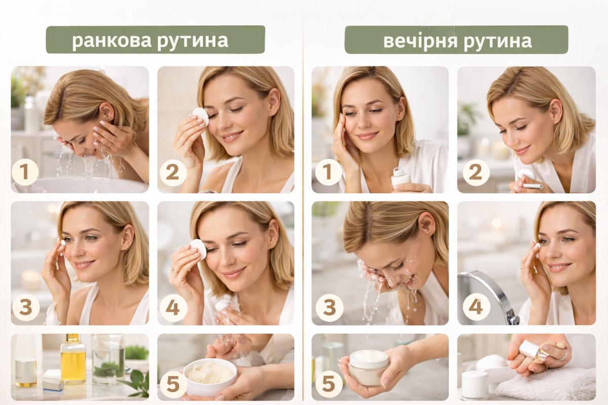 Догляд за шкірою після 30 років - покрокова схема щоденного та вечірнього догляду Догляд за шкірою після 30 років - покрокова схема щоденного та вечірнього догляду