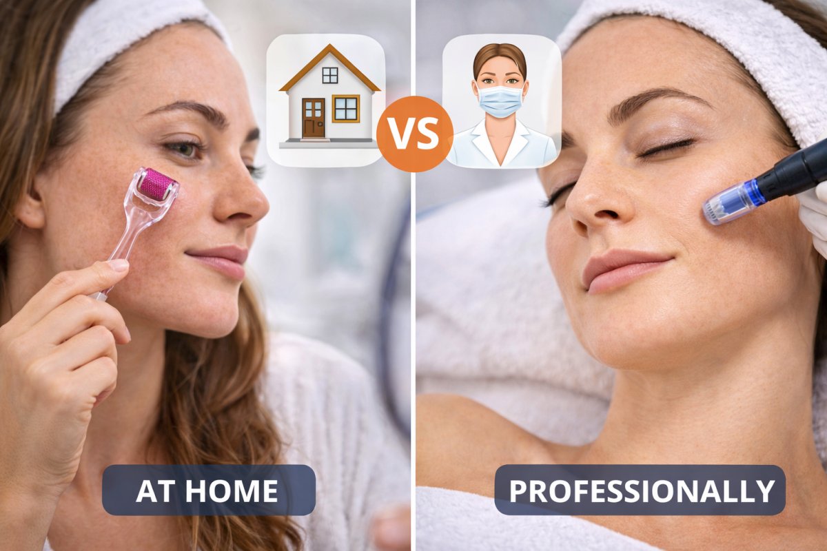 Домашний микронидлинг или процедура у косметолога