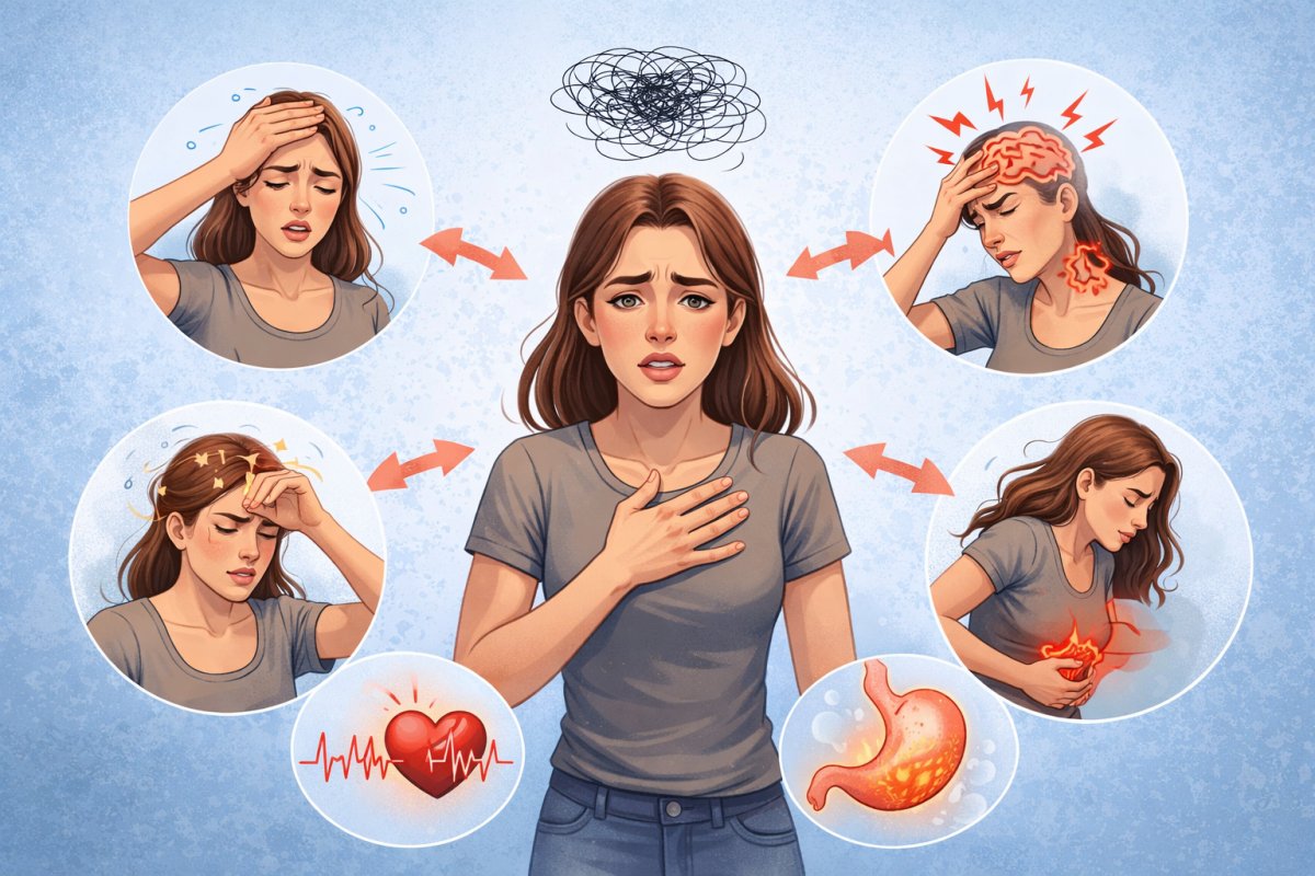 Фізичні прояви тривожності які не можна ігнорувати