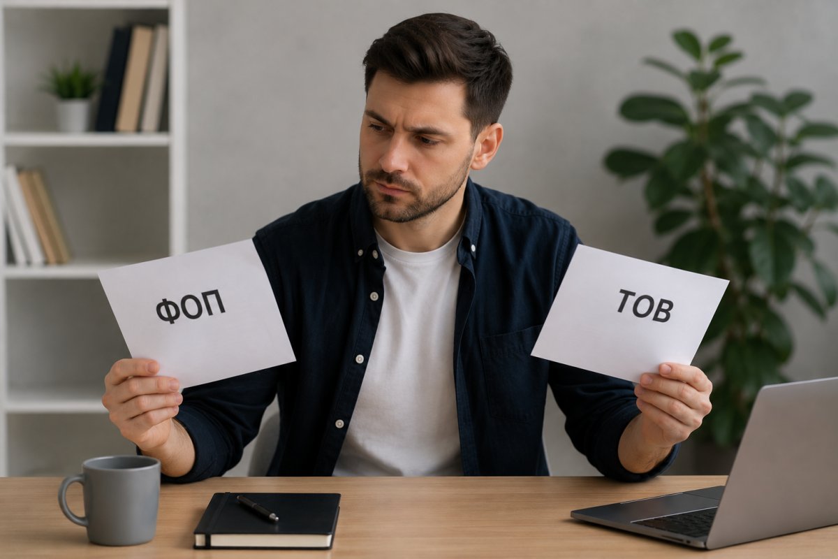 ФОП чи ТОВ що обрати у 2026 році