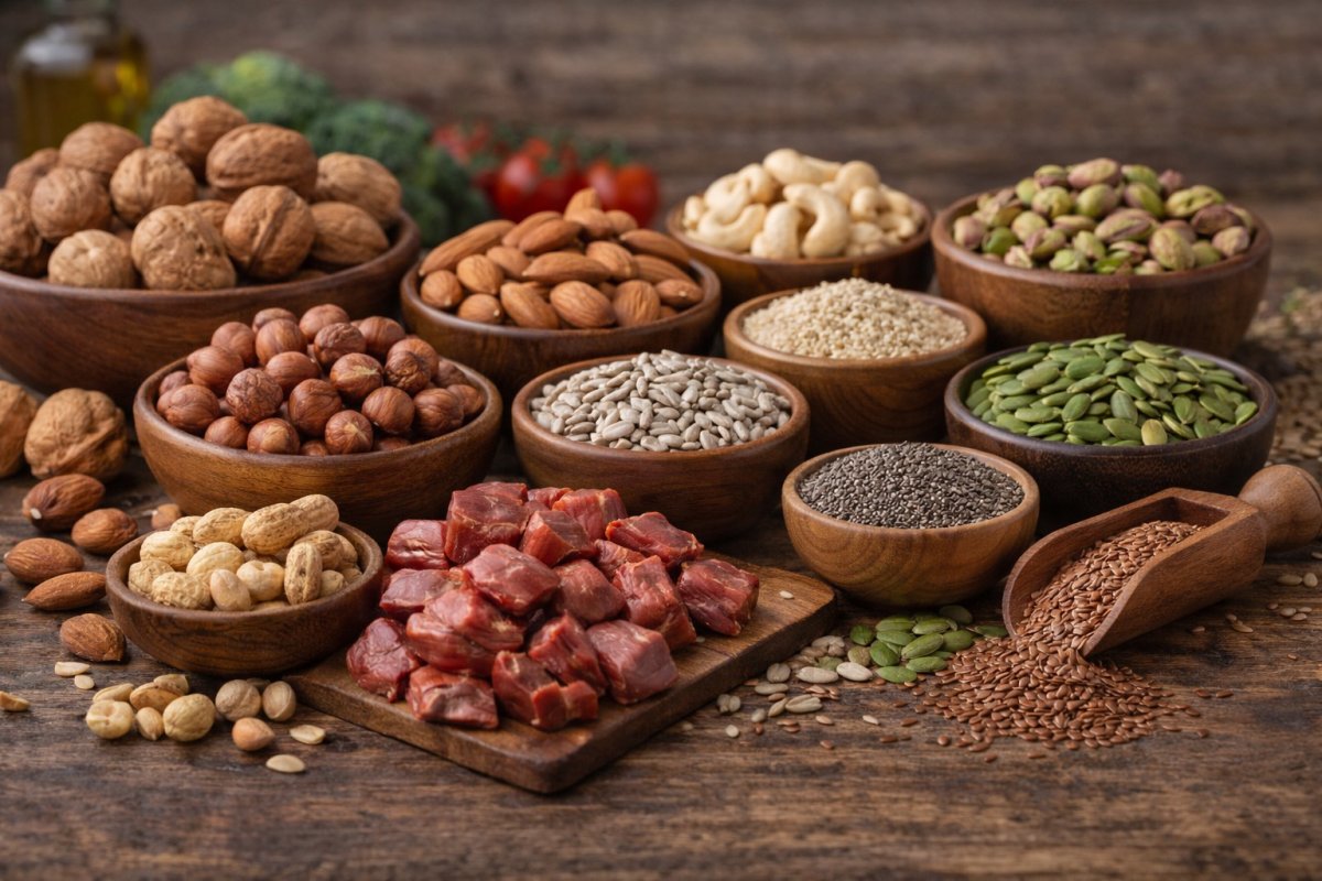 Горіхи та насіння як додаткове джерело білка