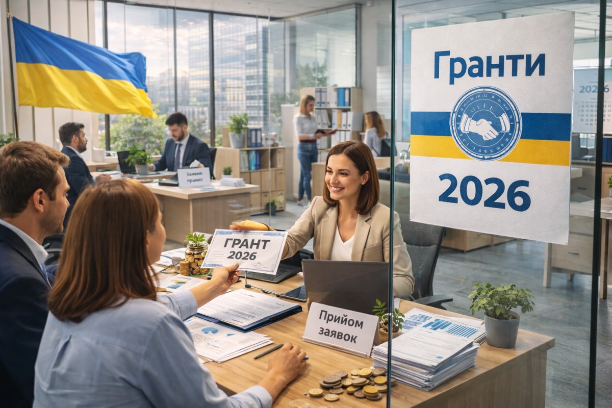 Гранти для бізнесу в Україні, як отримати фінансування у 2026 році Гранти для бізнесу в Україні, як отримати фінансування у 2026 році