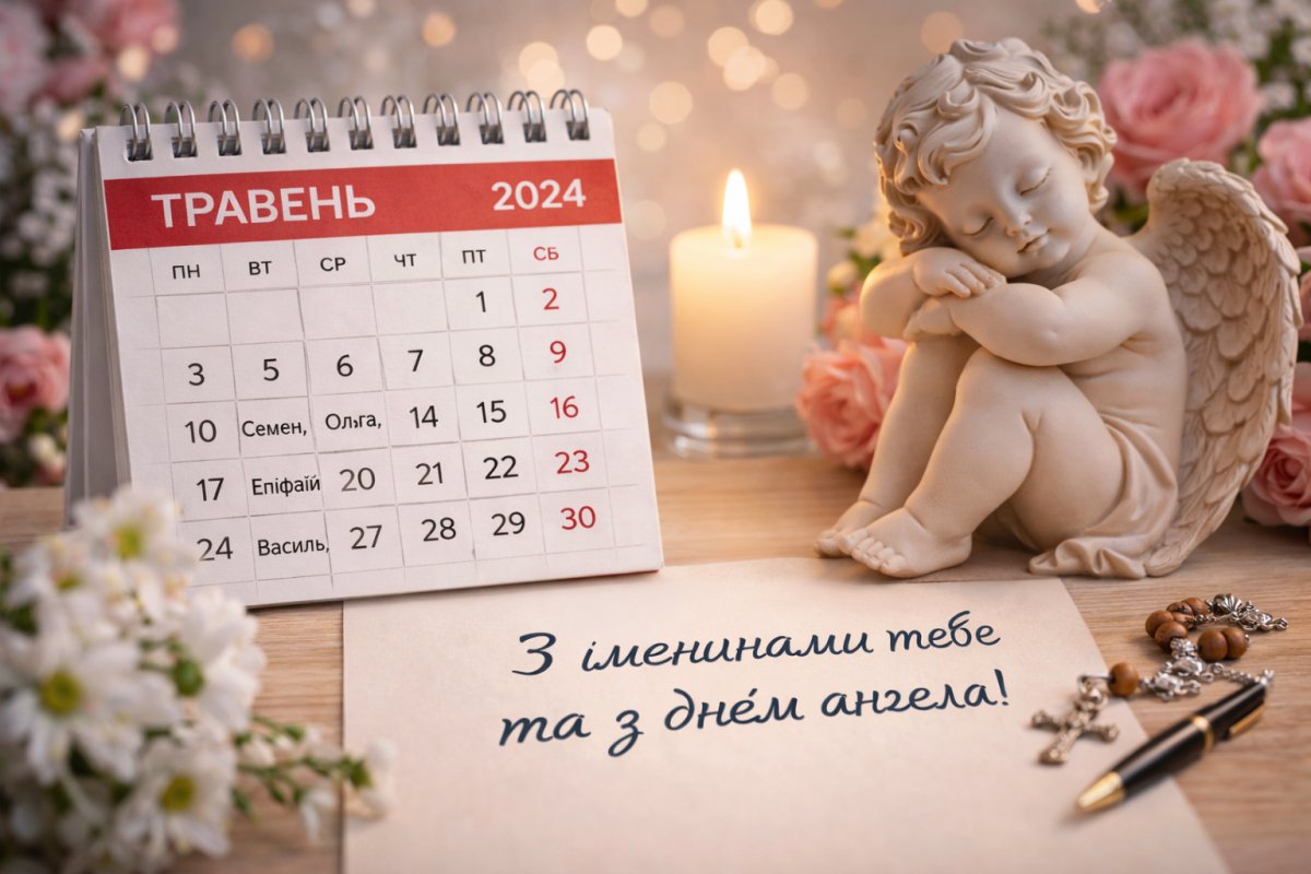 Іменини та дні ангела за календарем