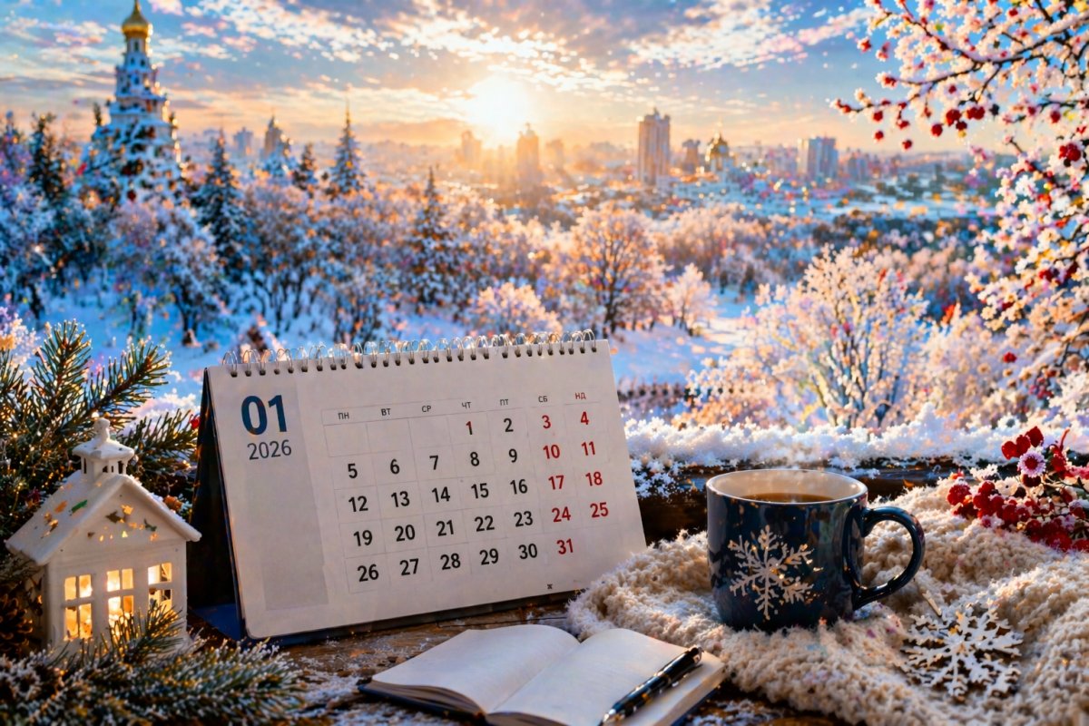Календар свят у січні 2026 року