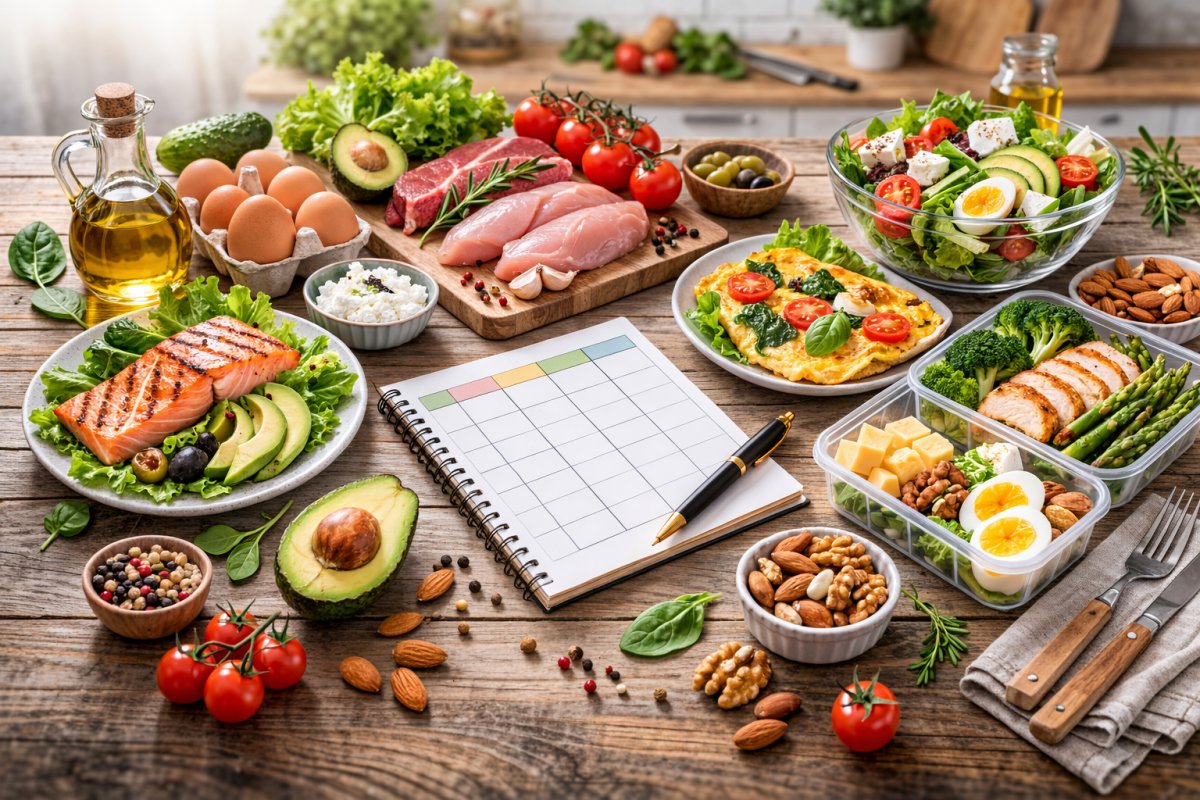 Кето дієта для початківців і як скласти меню на тиждень
