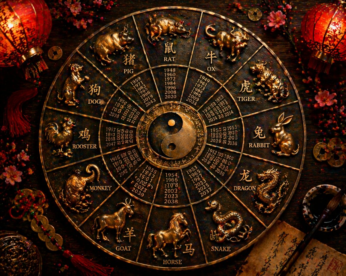 Китайський гороскоп за роками та знаками