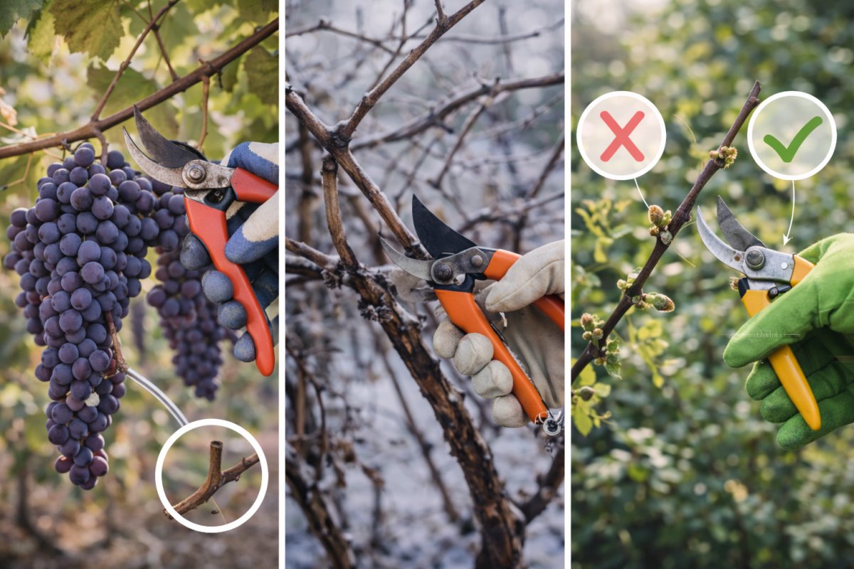 Коли обрізати виноград та як правильно це робити