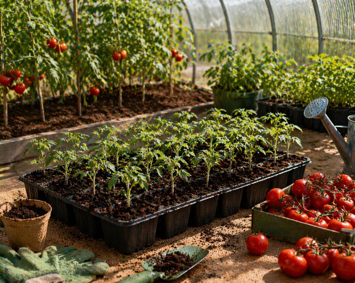 Коли сіяти помідори для теплиці