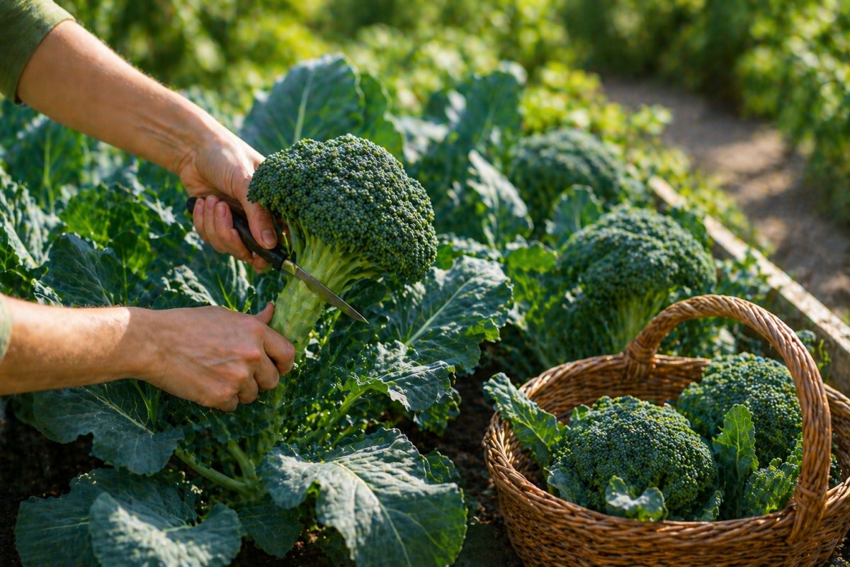 Коли збирати урожай броколі