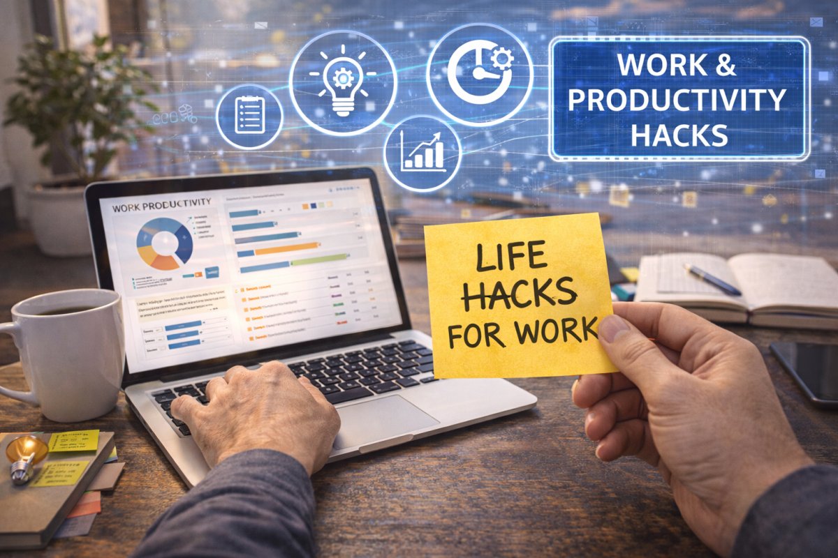 Лайфхаки для роботи та продуктивності