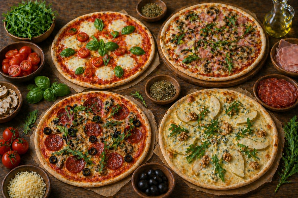 Найкращі начинки для тонкої піци