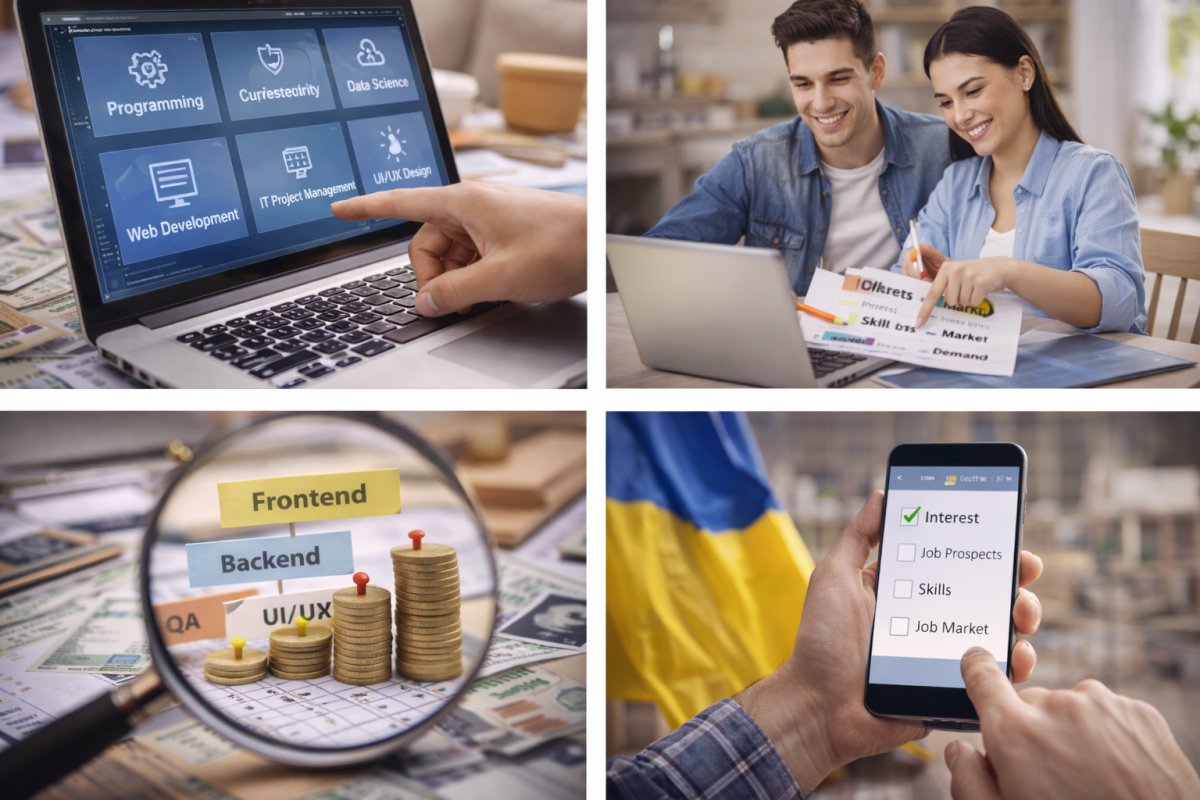 Онлайн-курси з IT в Україні як обрати напрямок і не втратити час