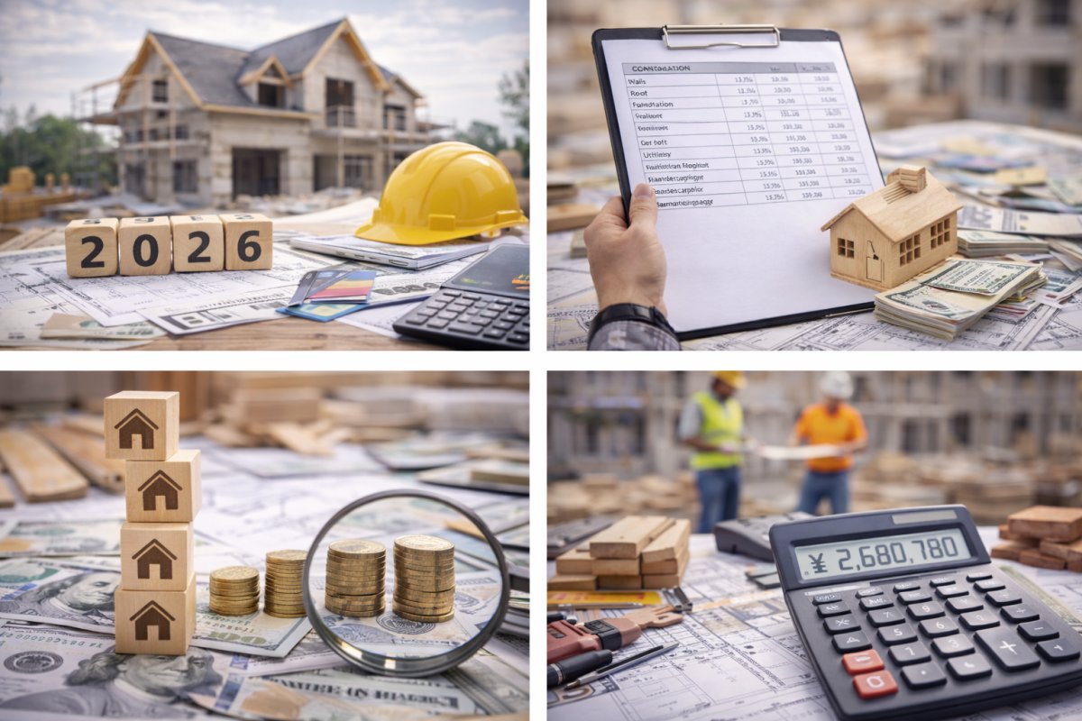 Орієнтовна таблиця витрат на будівництво будинку під ключ 2026