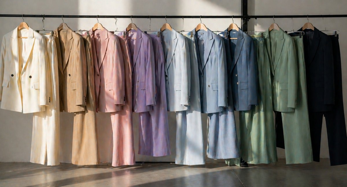 Популярні кольори жіночих костюмів у 2026 році