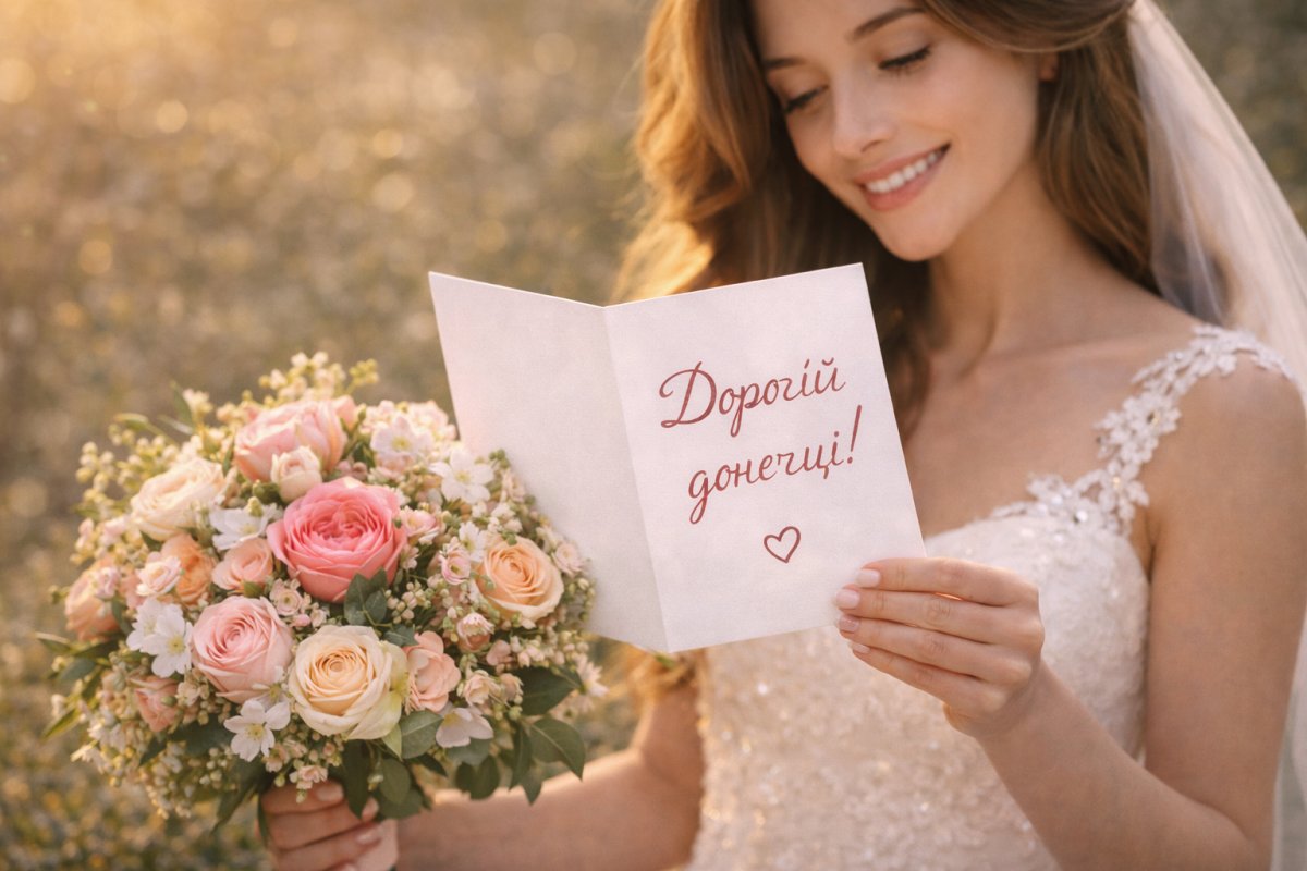 Привітання доньці на весілля Привітання доньці на весілля