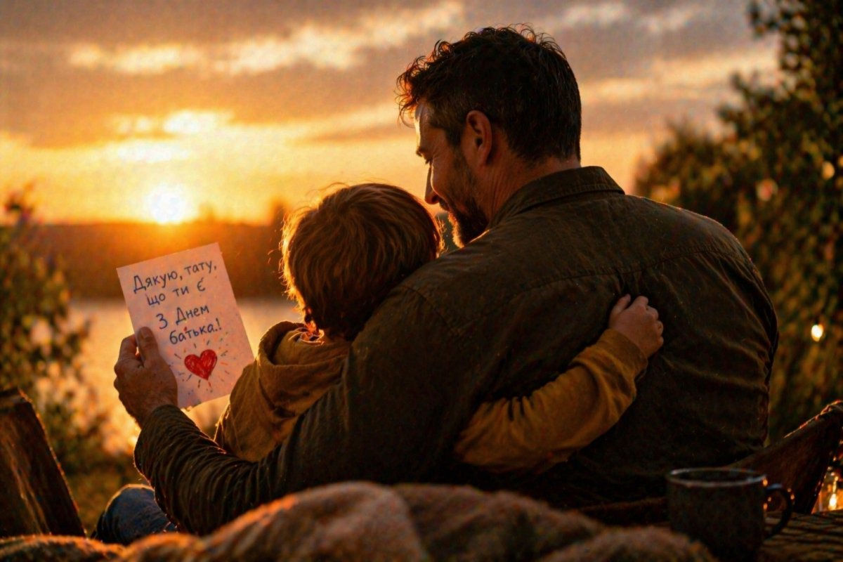 Привітання татові на День батька Привітання татові на День батька