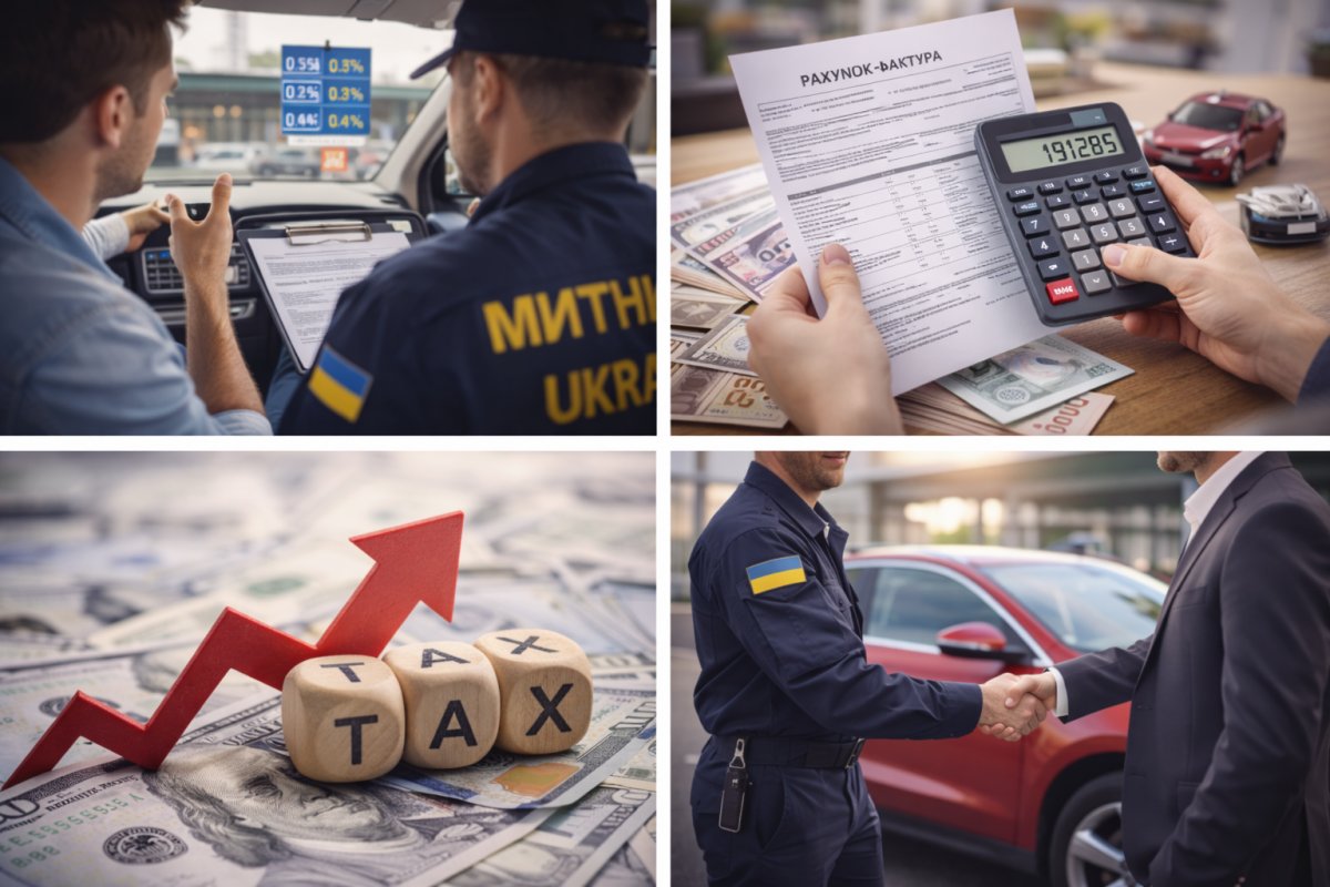 Розмитнення авто в Україні 2026 що змінилося та скільки це коштує
