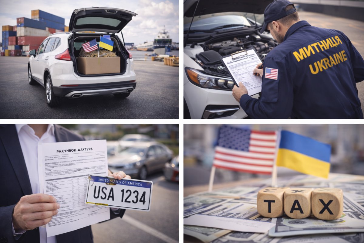 Розмитнення авто зі США