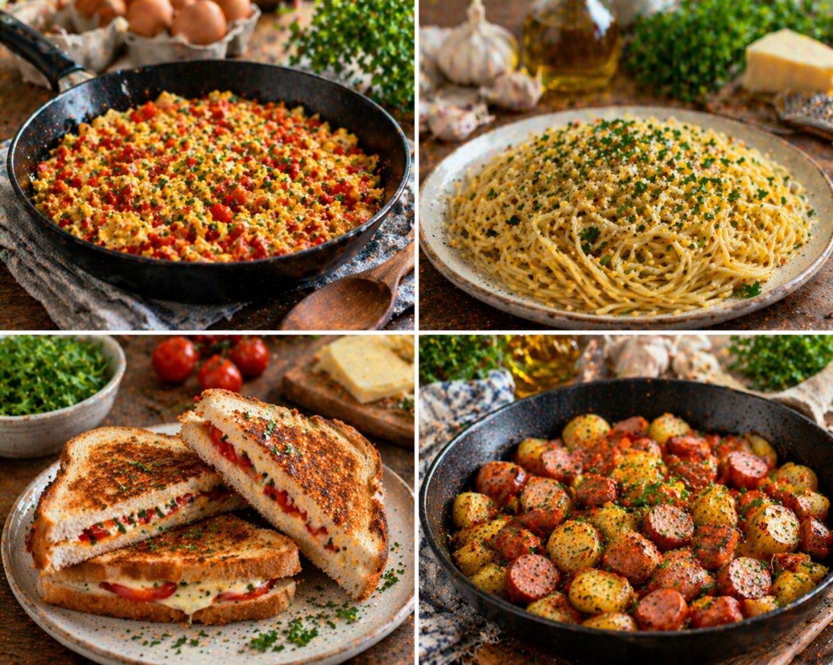 Що приготувати на швидку вечерю з простих продуктів Що приготувати на швидку вечерю з простих продуктів