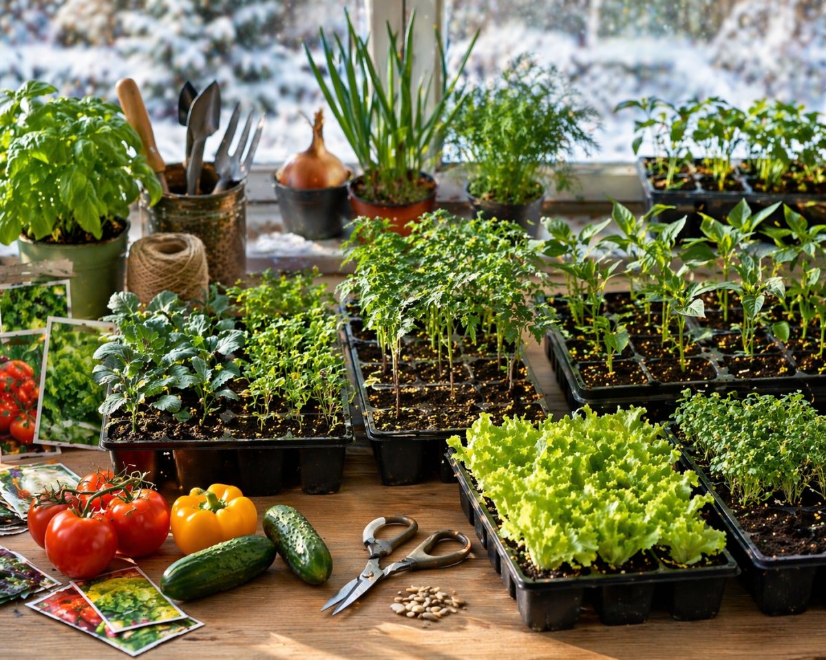 Що саджати у січні та лютому