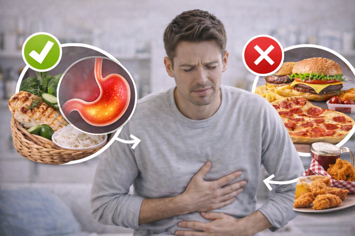 Що їсти при гастриті та які продукти дозволені або заборонені