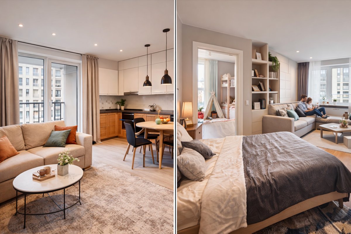 Скільки коштують двокімнатні та трикімнатні квартири