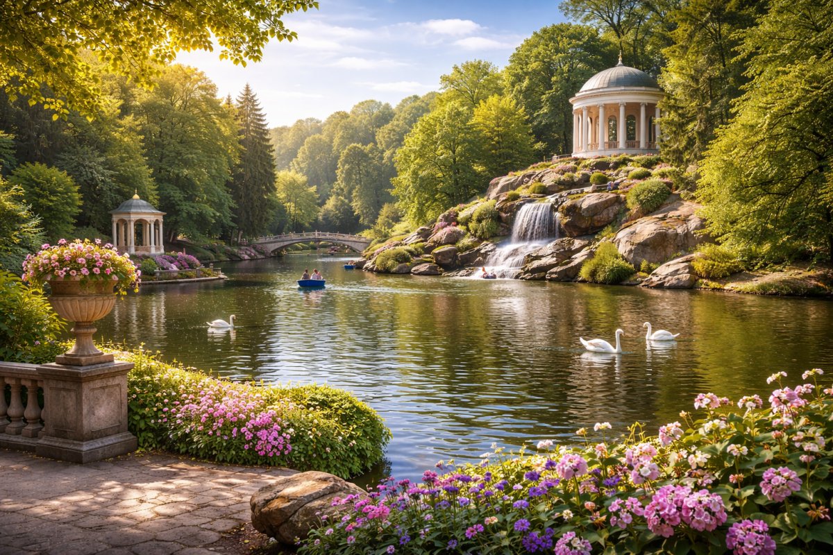 Софиевский парк в Умани