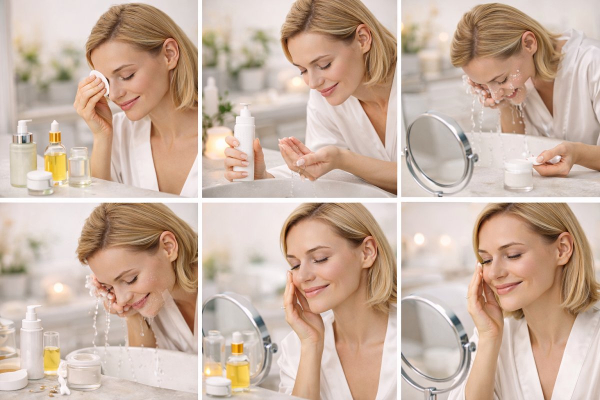 Вечірній догляд за обличчям після 30 років Вечірній догляд за обличчям після 30 років