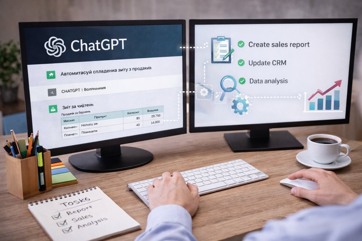 Використання ChatGPT для автоматизації роботи