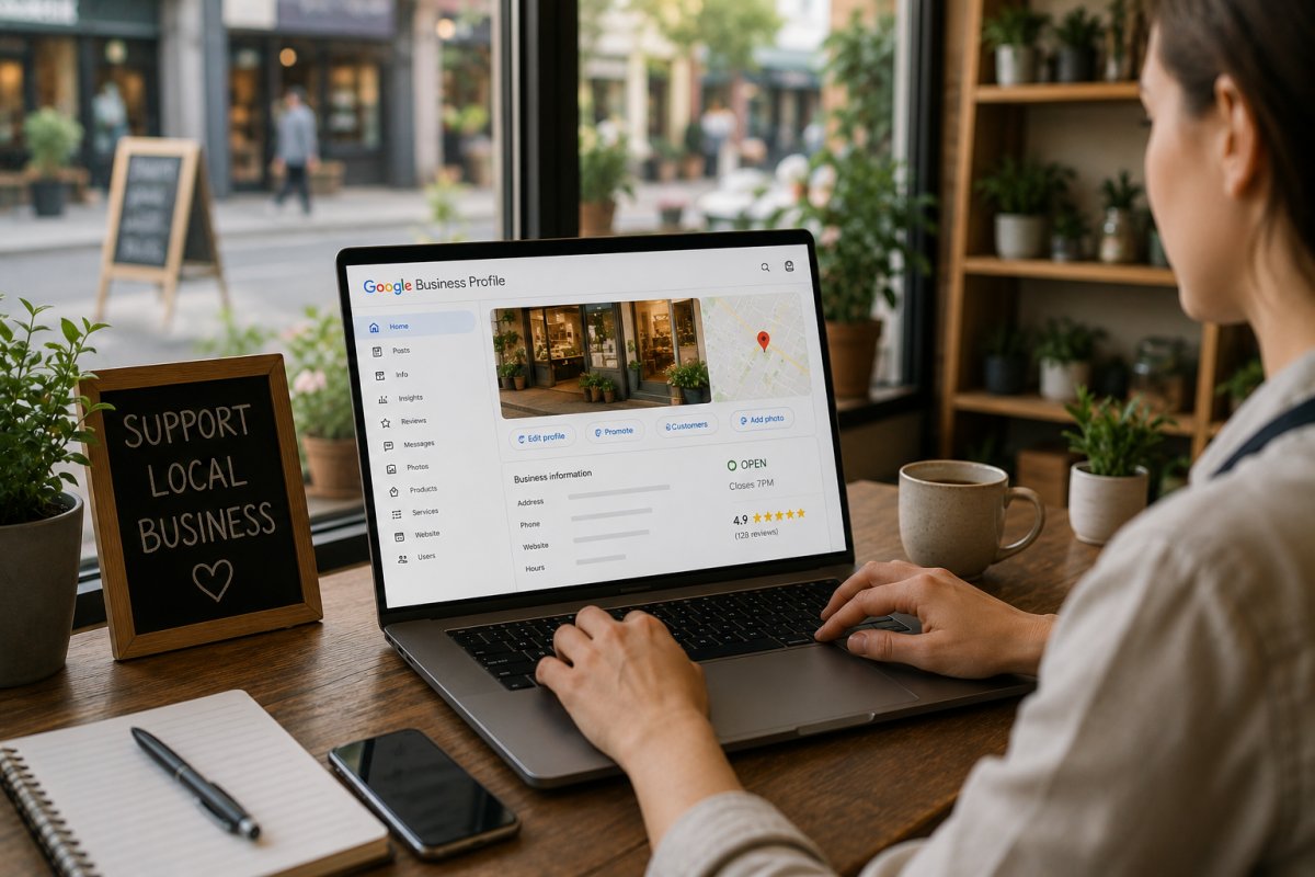 Используйте Google Business Profile