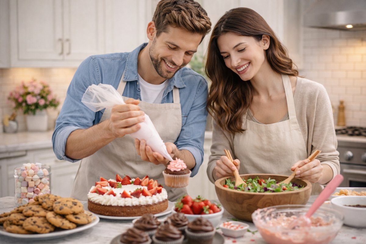 Випічка десерти та домашні солодощі